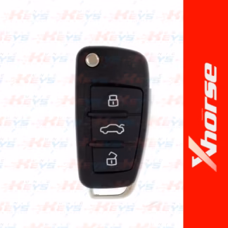 COMANDO XHORSE AUDI - 3 BOTÕES