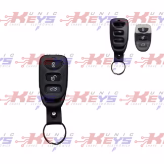 CARCAÇA 3 BOTÕES KIA/HYUNDAI